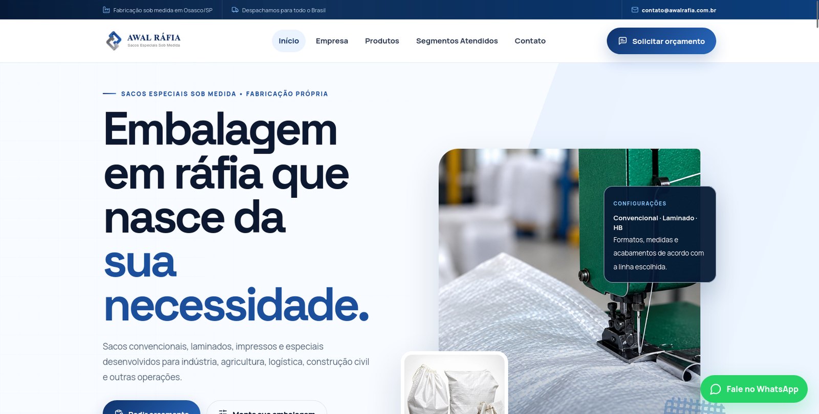 Projeto AWAL Ráfia